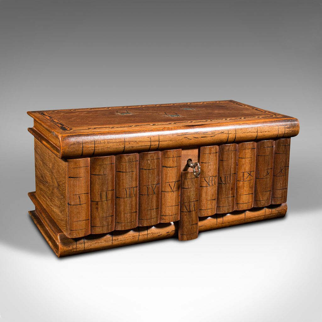 Antique Ladies Vanity Box, Italian, Olive Wood, Keepsake, Jewellery, Sorrento photo furniture
