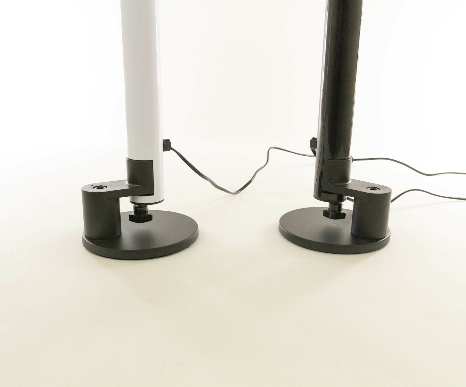 Pair Of Periscopio Table Lamps By Danilo & Corrado Aroldi For Stilnovo, 1960s photo vinterior