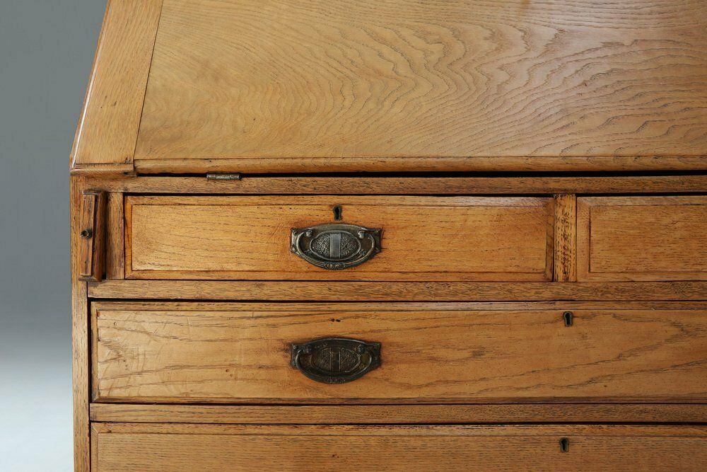 photo buy English Arts And Crafts Secretary Bookcase, 1910s