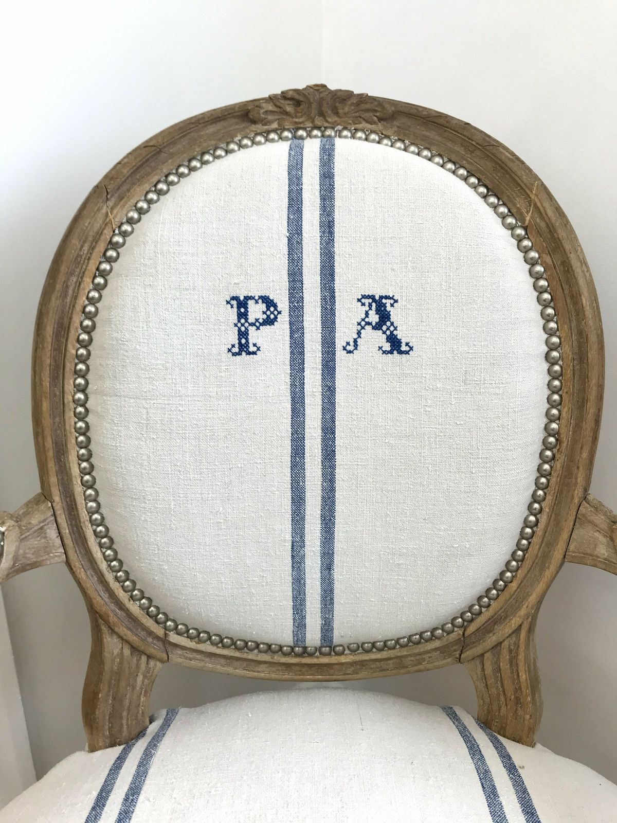 Reupholstered Louis XVI Chair photo furniture