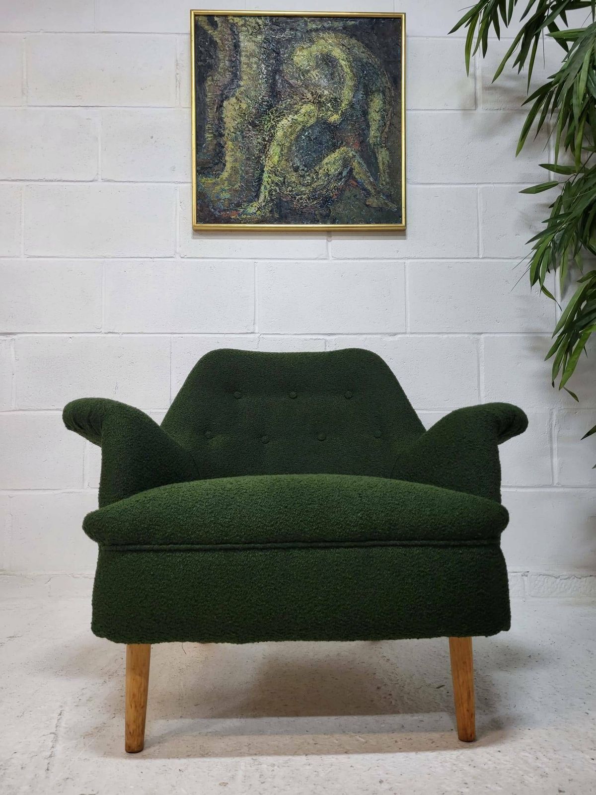 Rare 1950s Ernest Race Arm Chair