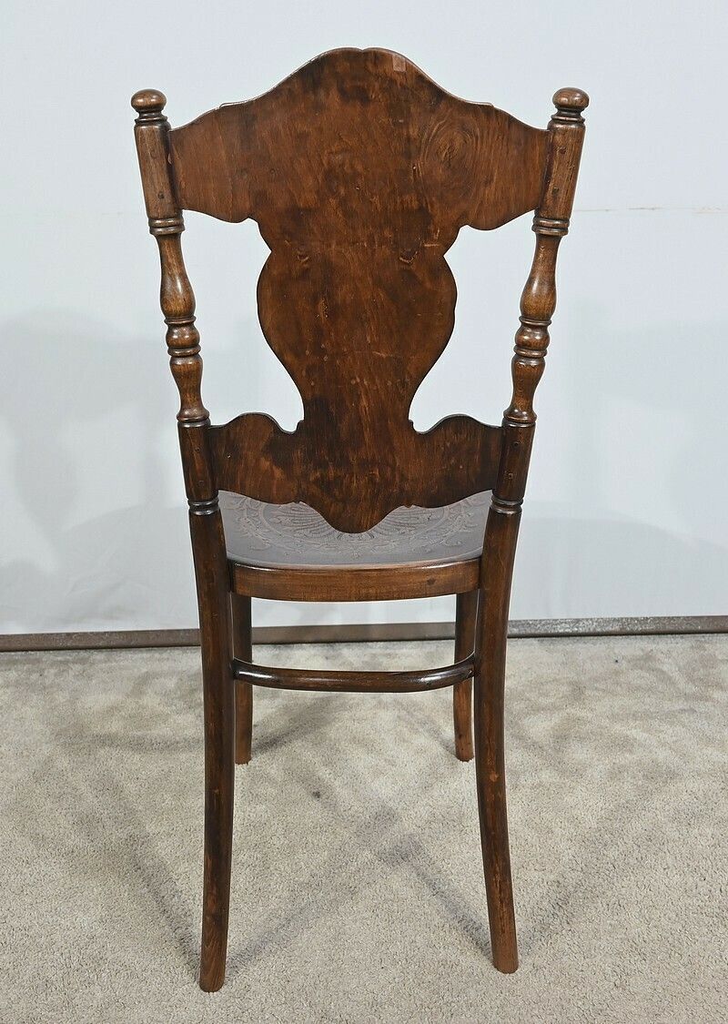 photo vintage Pair Of Chairs N°67 By Jacob & Josef Kohn – 1900