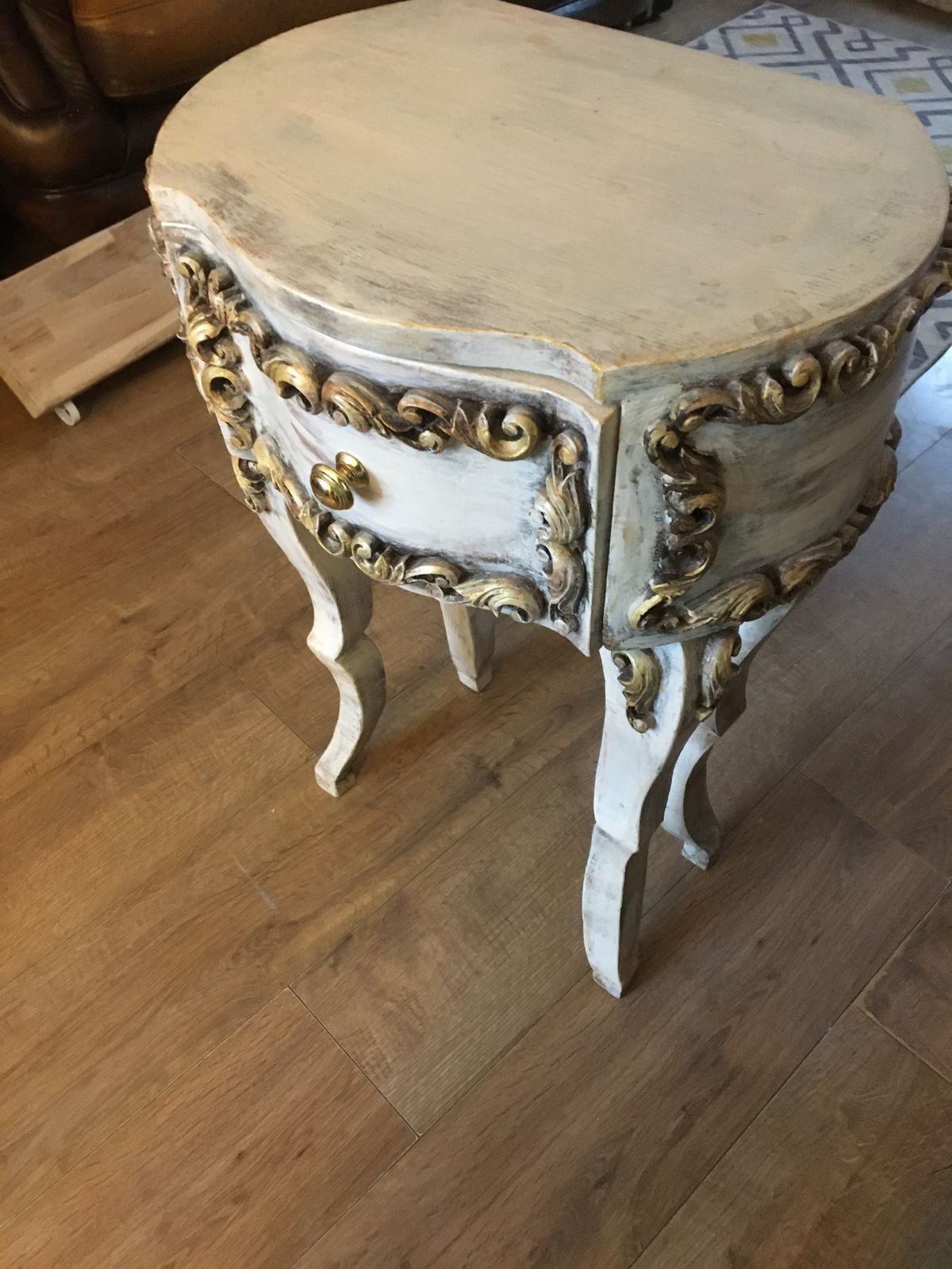 French Chic Solid Wooden Bedside Tables photo 630.0