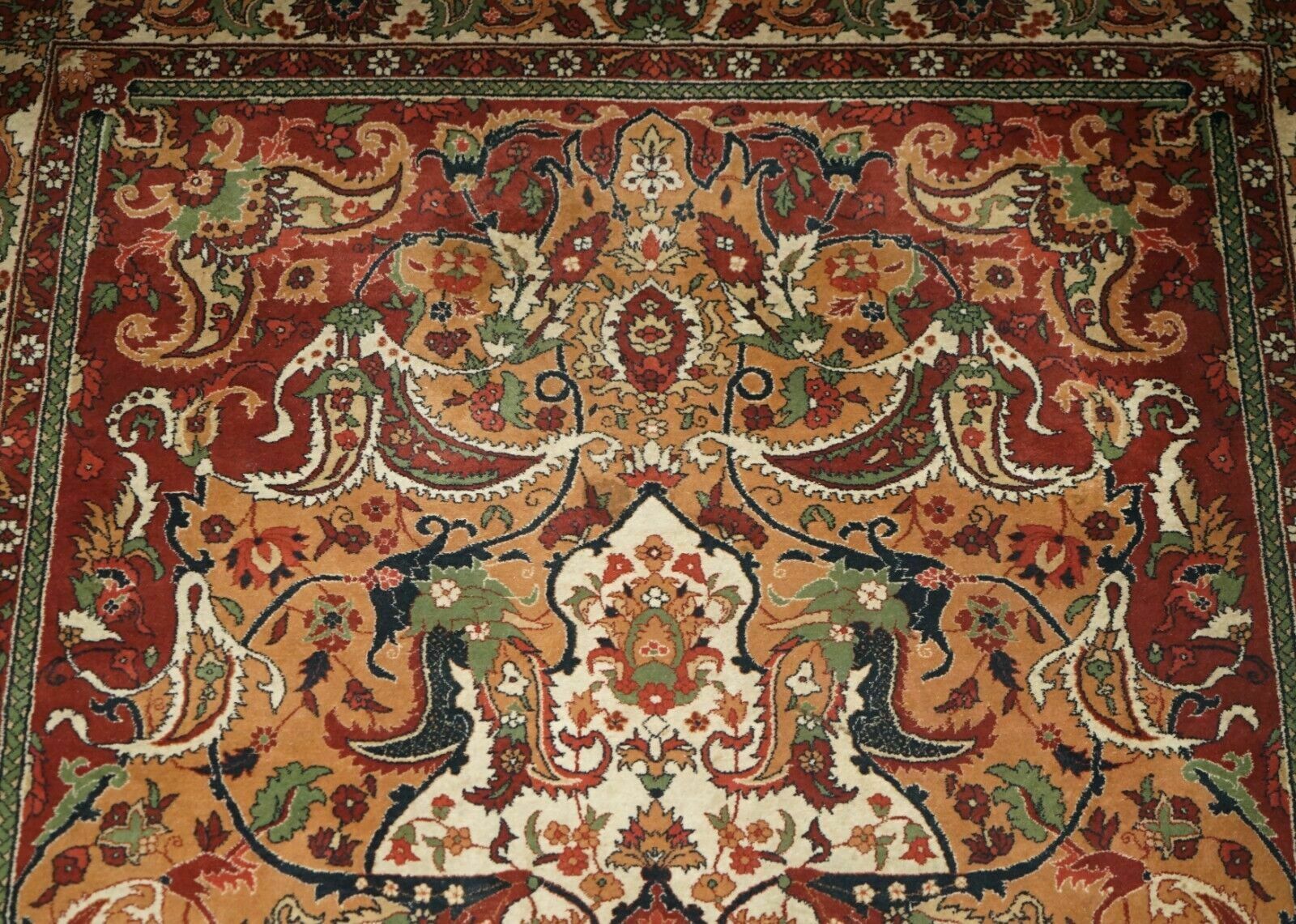 photo for sale 307cm X 181cm Liberty's Vintage Silk Road 100% Wool Pile Hand Made Chinese Rug