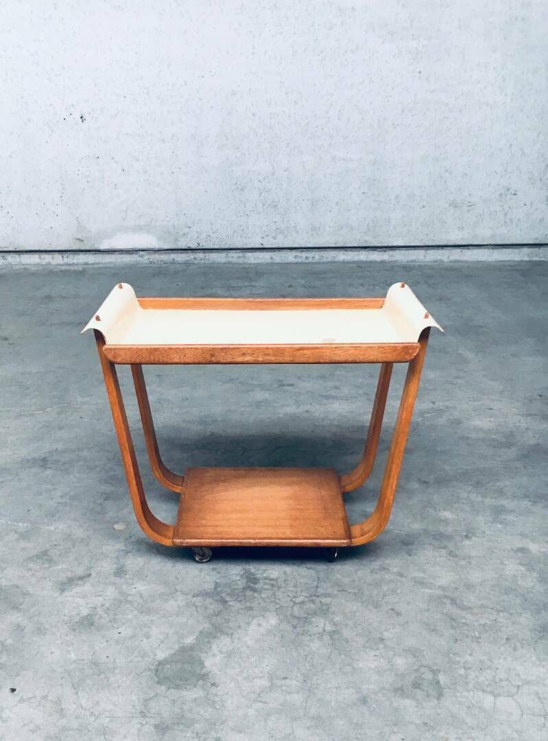 1950's "Rolo" Pb31 Tea Trolley By Cees Braakman For Pastoe photo buy
