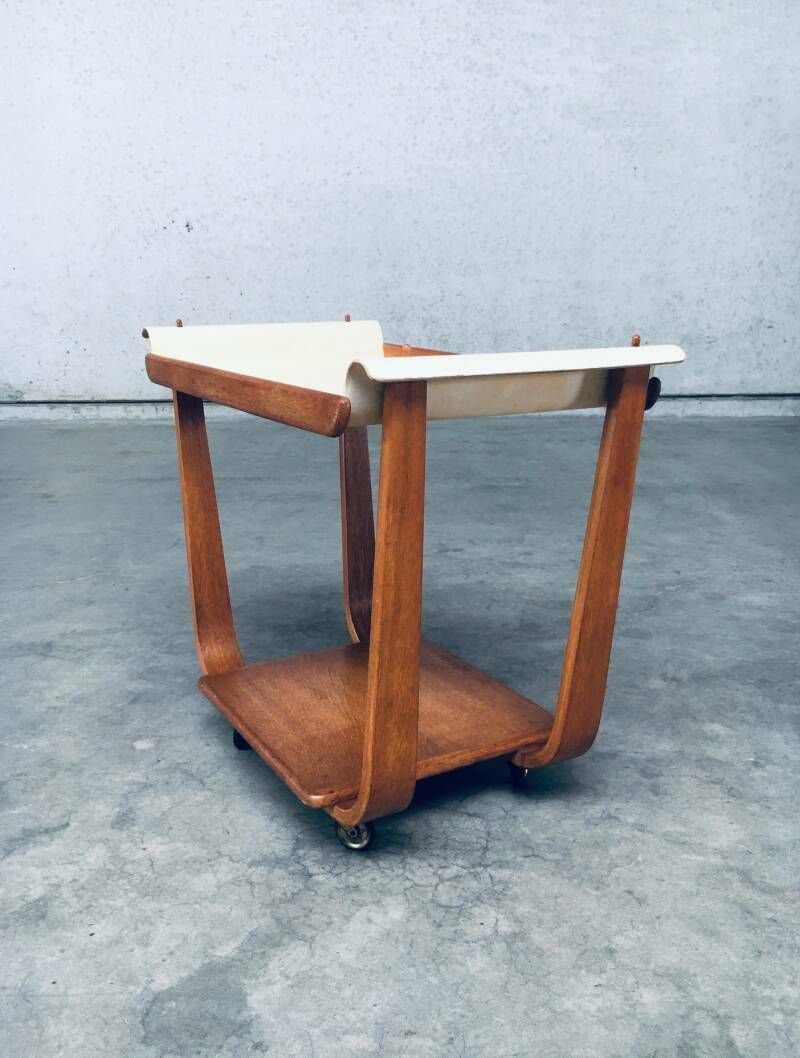 1150.0 1950's "Rolo" Pb31 Tea Trolley By Cees Braakman For Pastoe photo