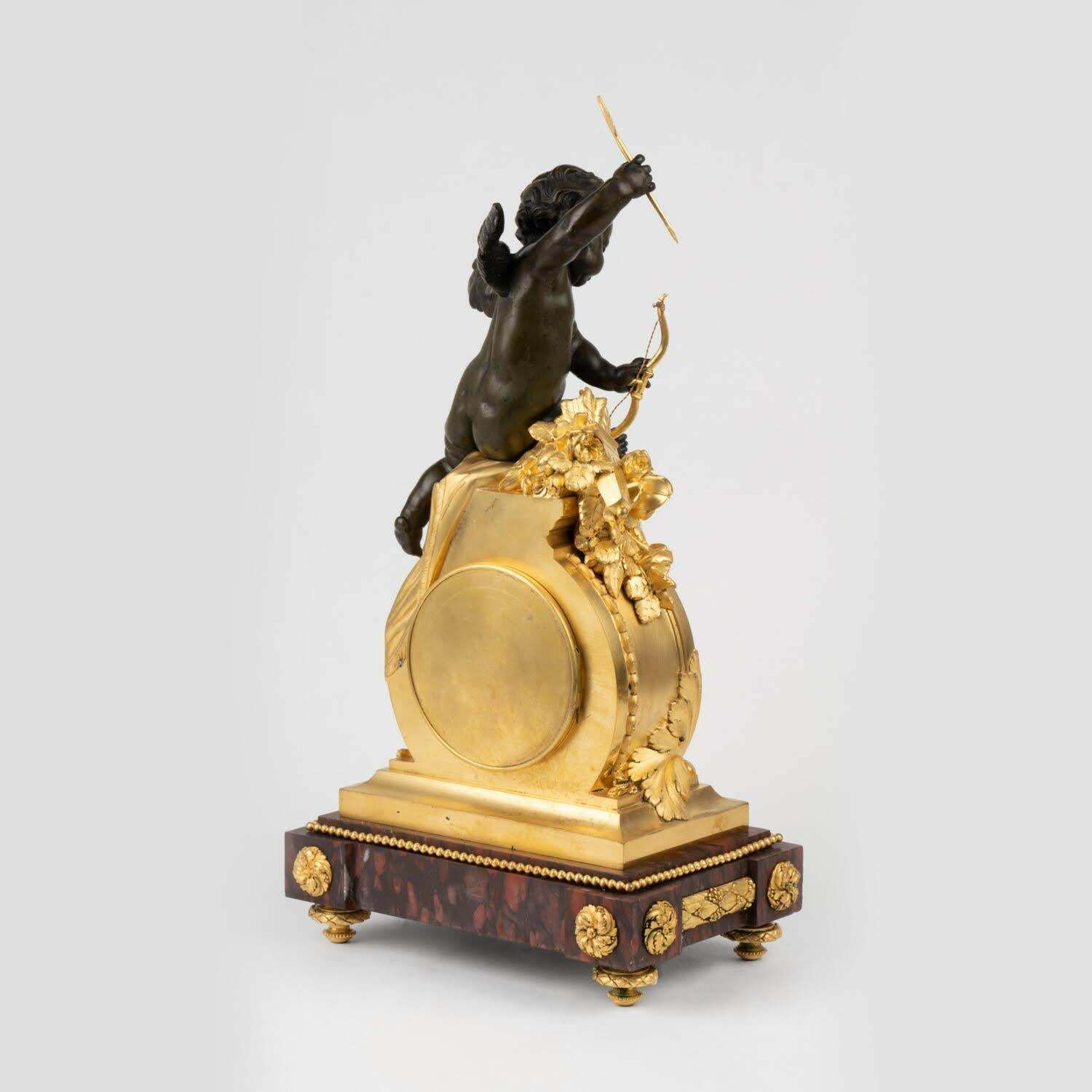Mantel Clocks From The 19th Century, Napoleon III Period. photo vinterior