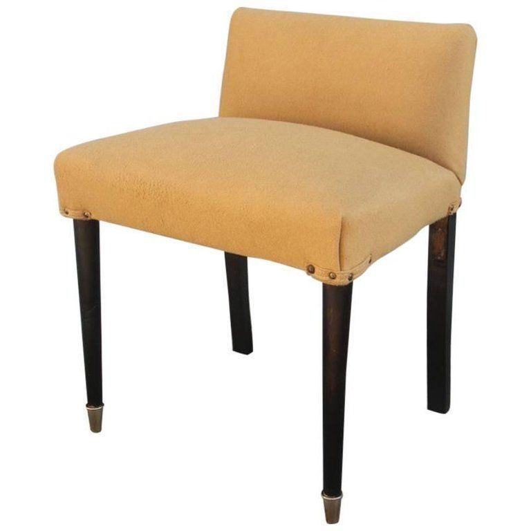 Chair With Small Italian Design Back Very Elegant Mid Century Modern