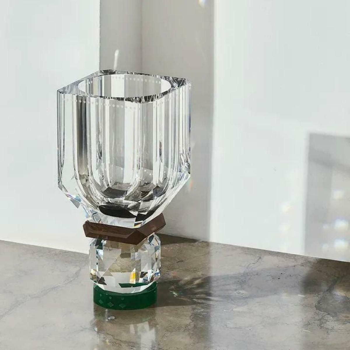 Crystal Vase, Uta Model, 21st Century photo for sale