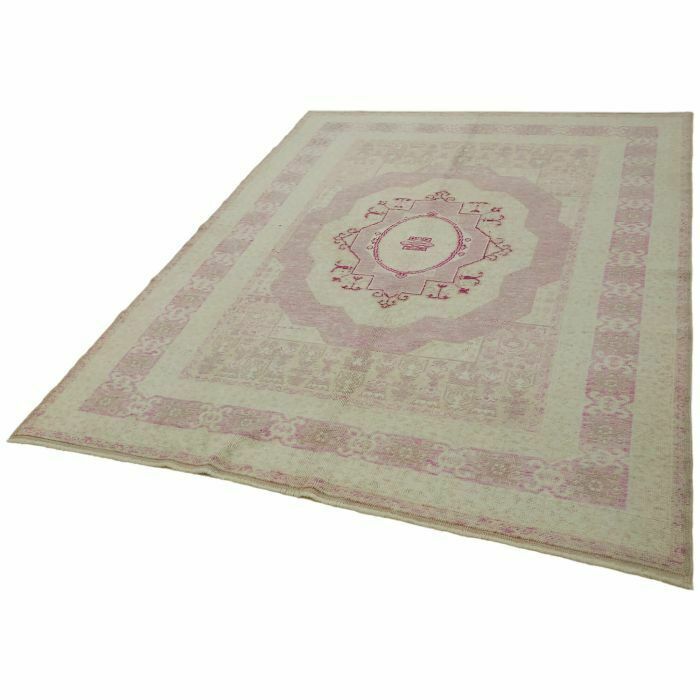 6x8 Beige Oushak Rug   44461, Oriental photo for sale