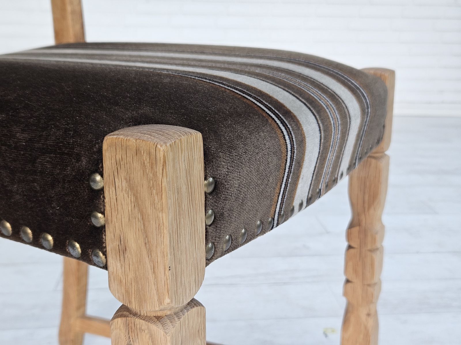 1970s, Set 6 Pcs Of Danish Dinning Chairs, Original Good Condition. photo Furniture