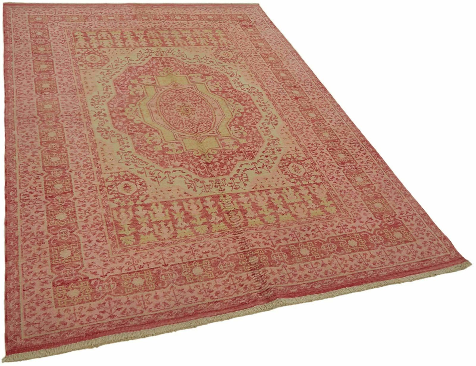 5x7 Red Oushak Rug, Oriental photo for sale