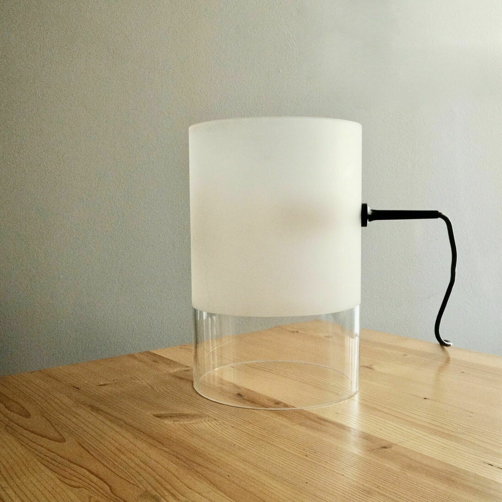 Fatua Table Lamp Designed By Guido Rosati For Fontata Arte In Glass From The 1970s photo for sale