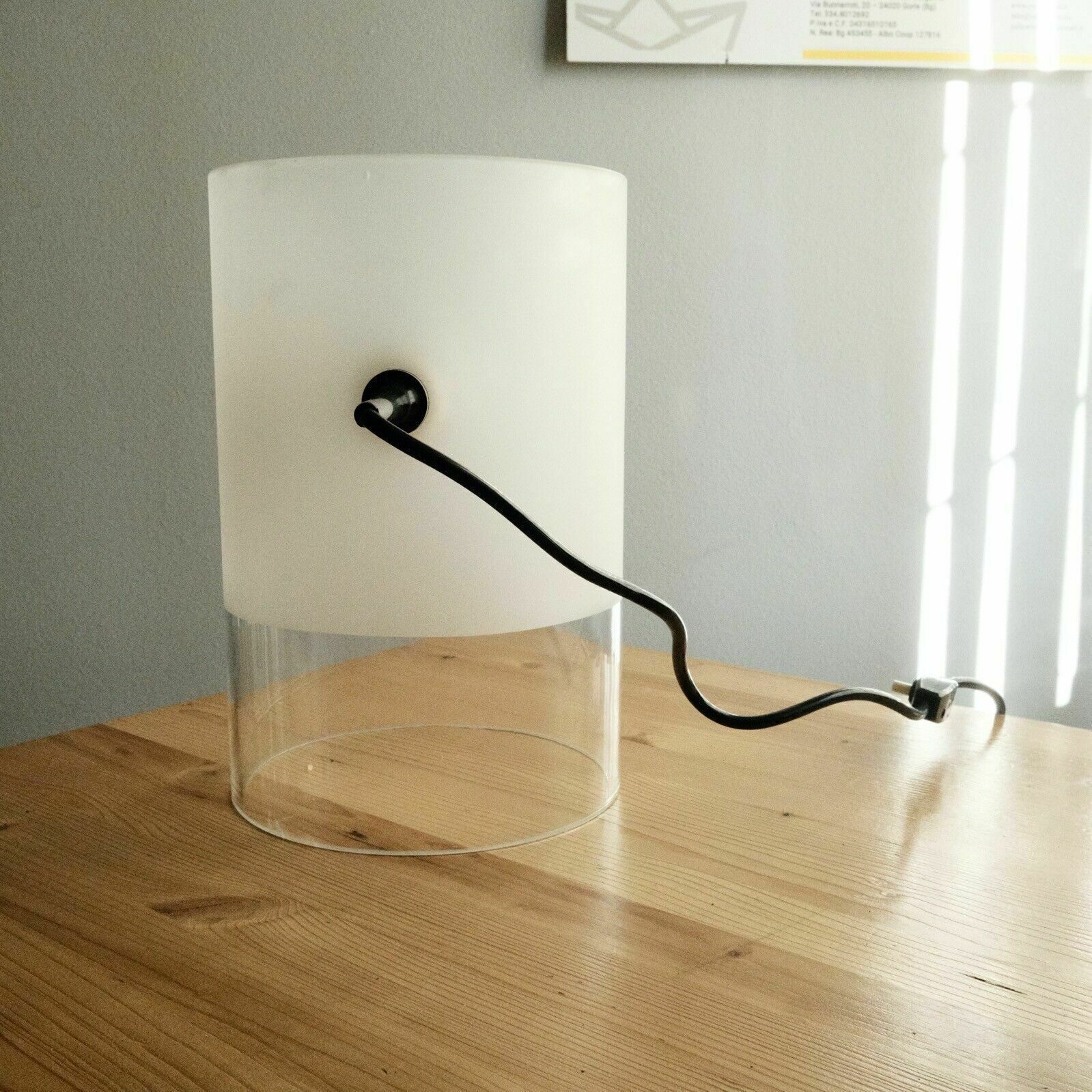 Fatua Table Lamp Designed By Guido Rosati For Fontata Arte In Glass From The 1970s photo Lighting