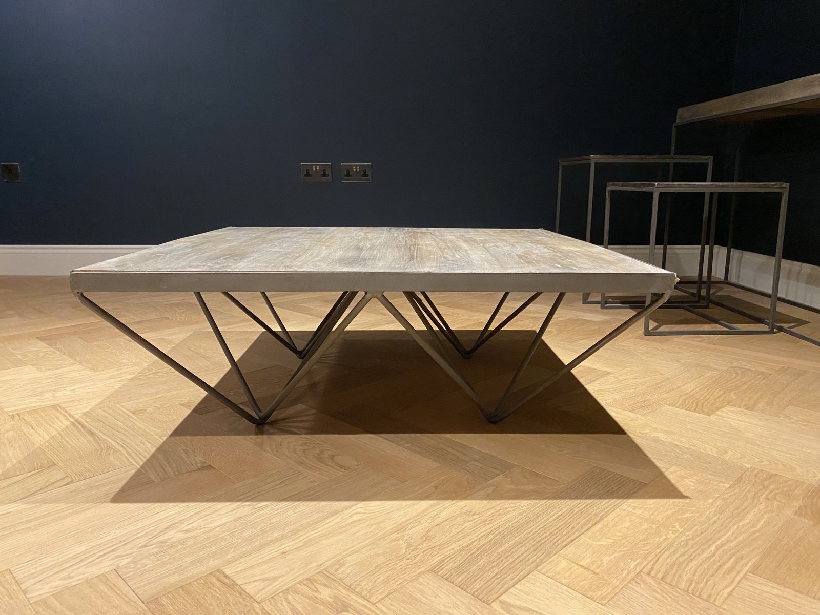 French Connection Wood And Metal Coffee, Side And Console Tables photo furniture
