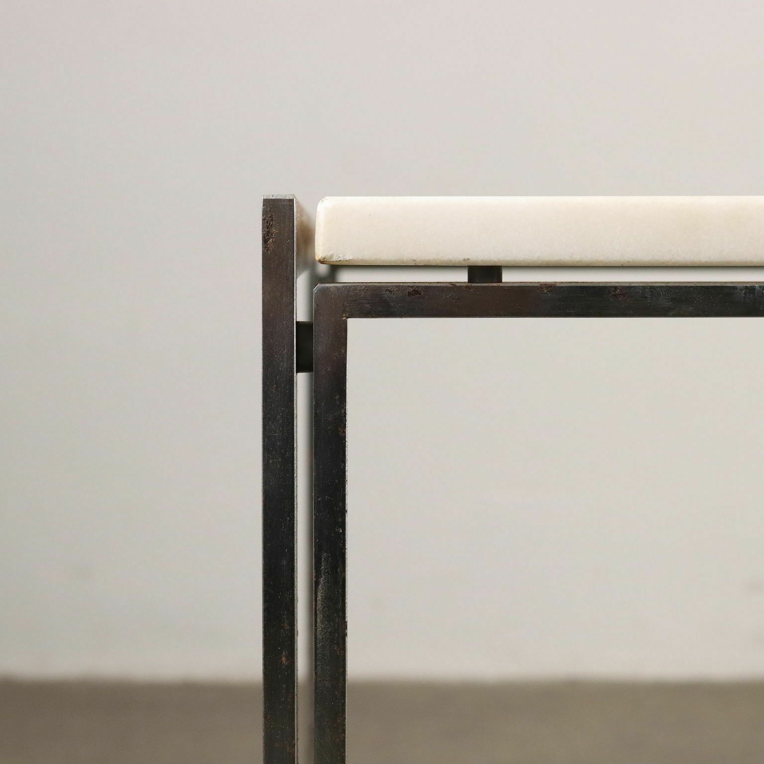 Vintage 1960s Table By Ross Littel For Icf Steel Italy photo buy