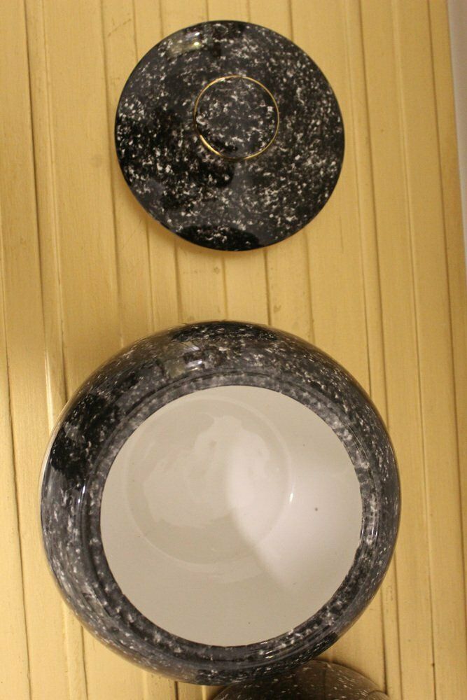 Ceramic Art Deco Vases, 1940, Set Of 2 photo for sale