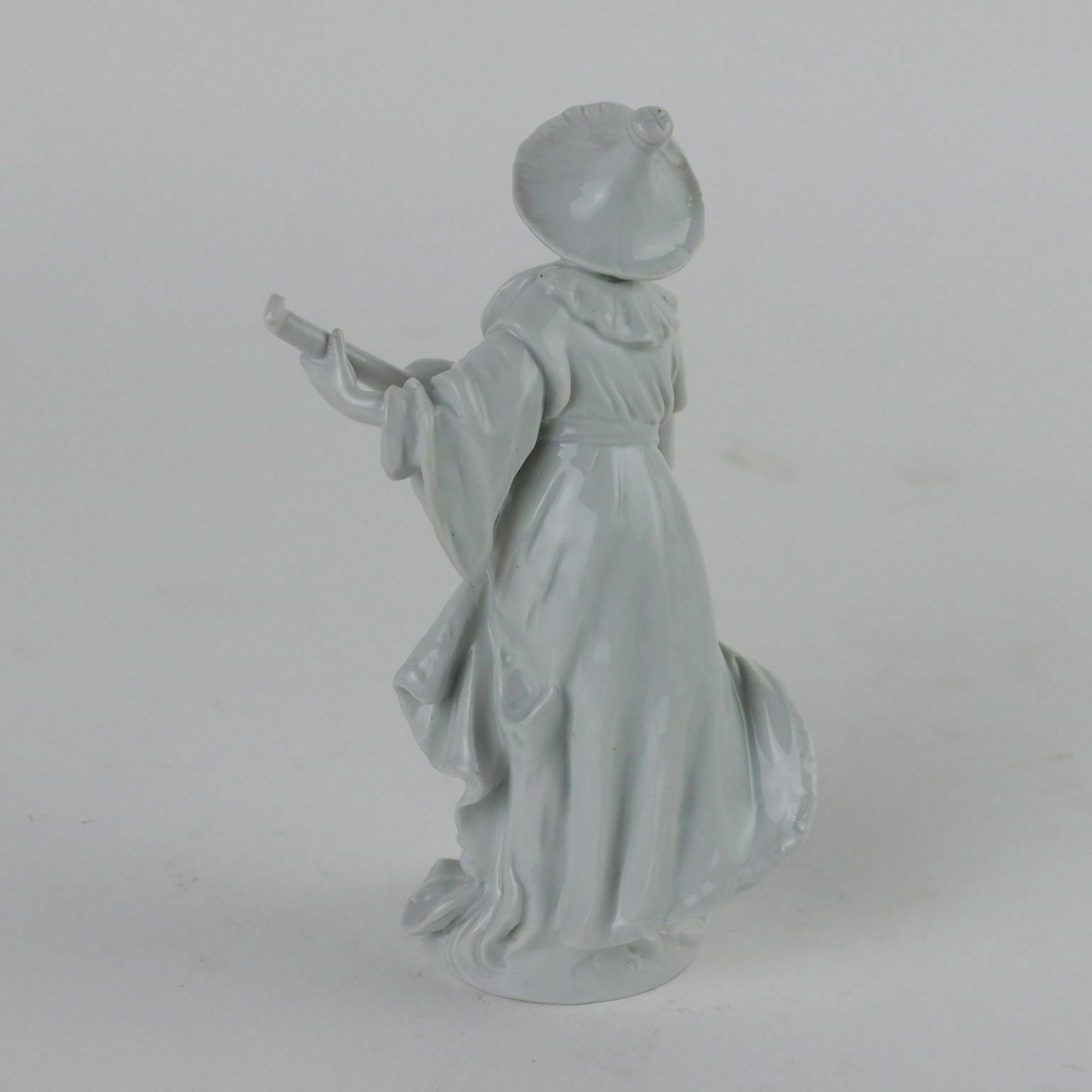 Ancient Porcelain Figure Oriental Man '800 Rudolstadt Germany photo buy