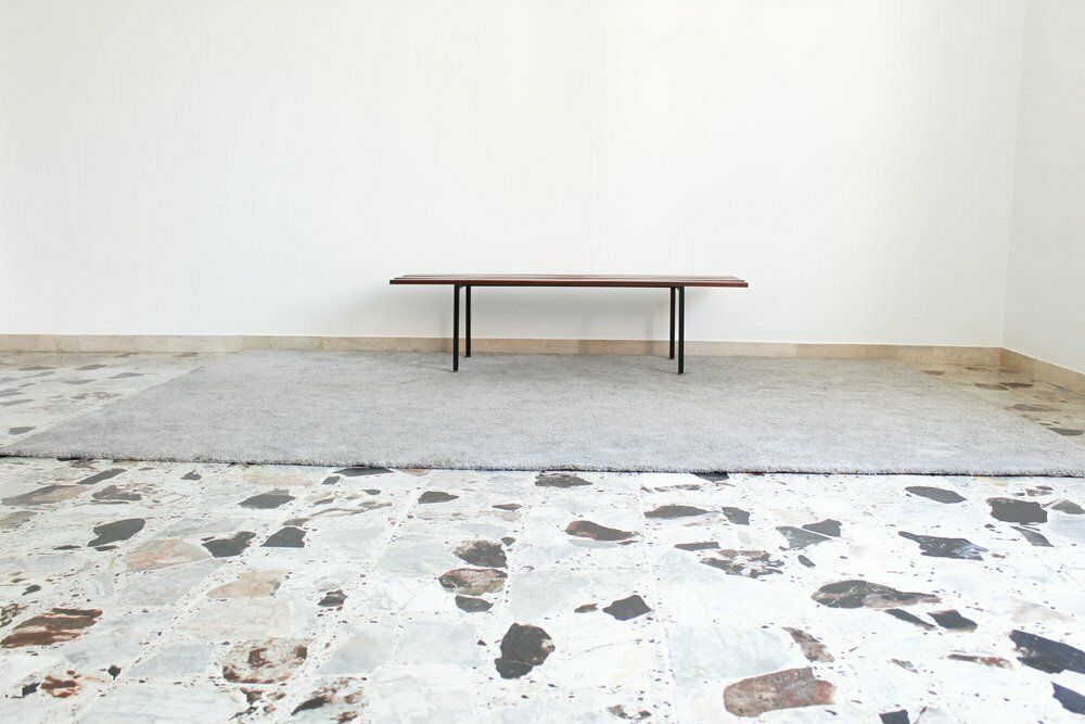 photo buy Bench In Rosewood And Metal, Italy, 1970s