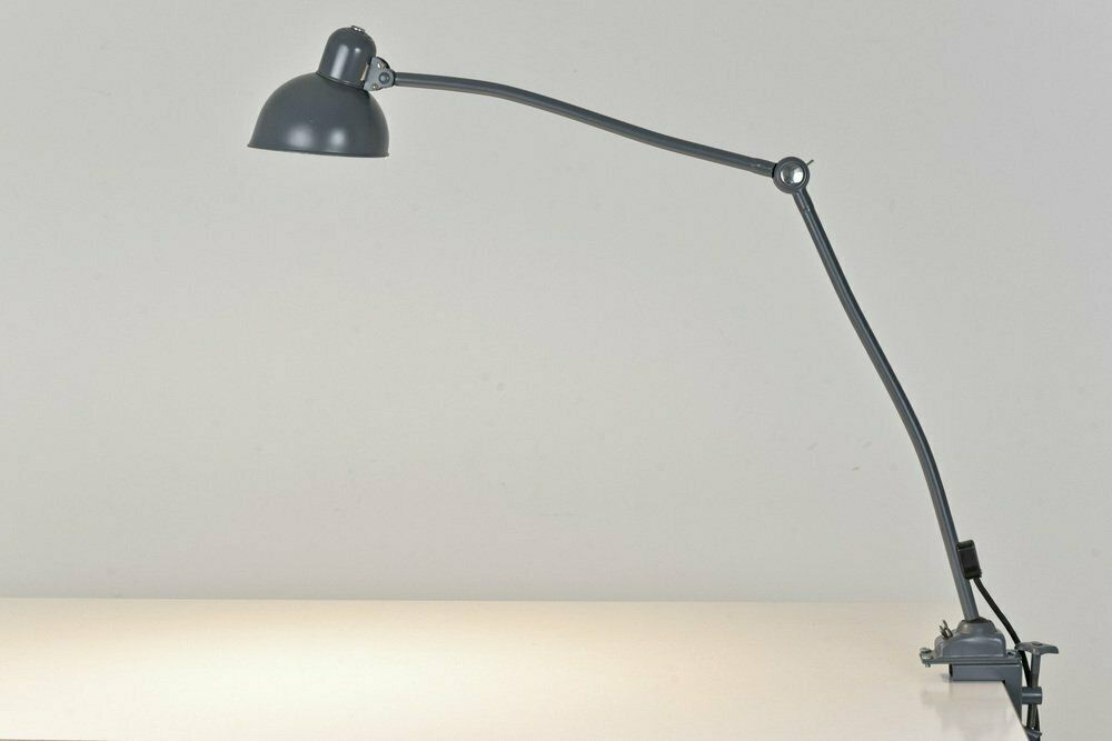 photo furniture Model 6726a Clamp Light By Christian Dell For Kaiser Idell / Kaiser Leuchten, Germany, 1930s