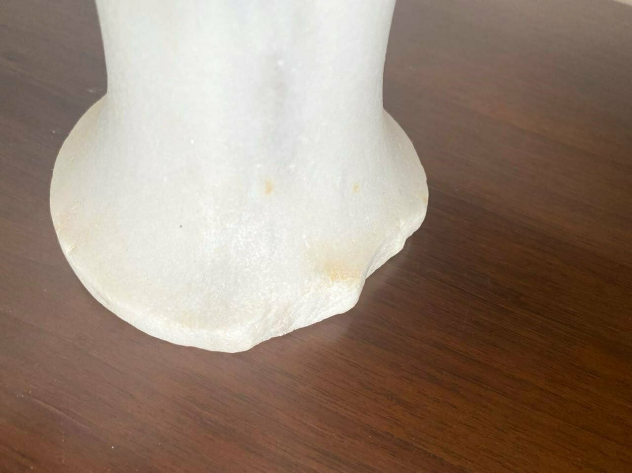Antique White In White Verona Stone, Early 1900s, Marble photo for sale
