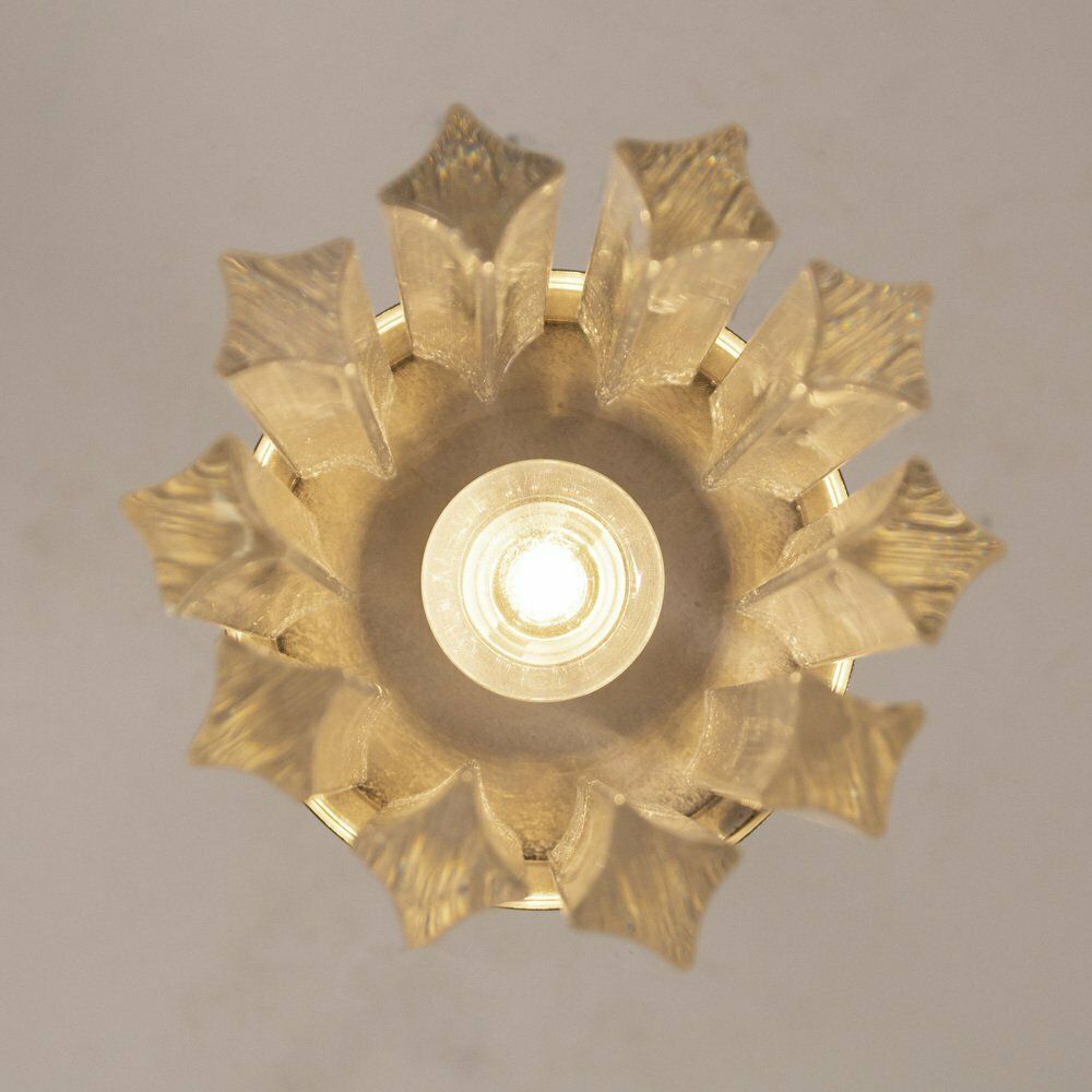 photo furniture Vintage Italian Murano Glass Chandelier, 1980s