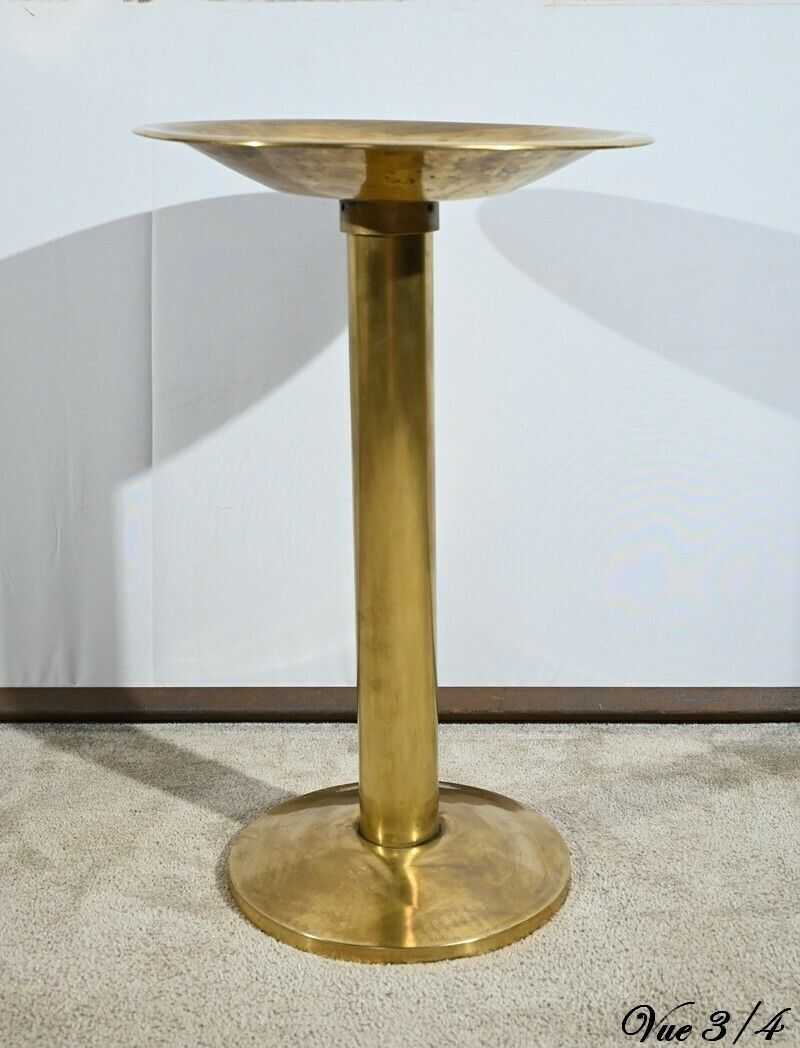 photo vinterior Brass Dentist's Spittoon, Lepori Frères Construction   Early 20th Century
