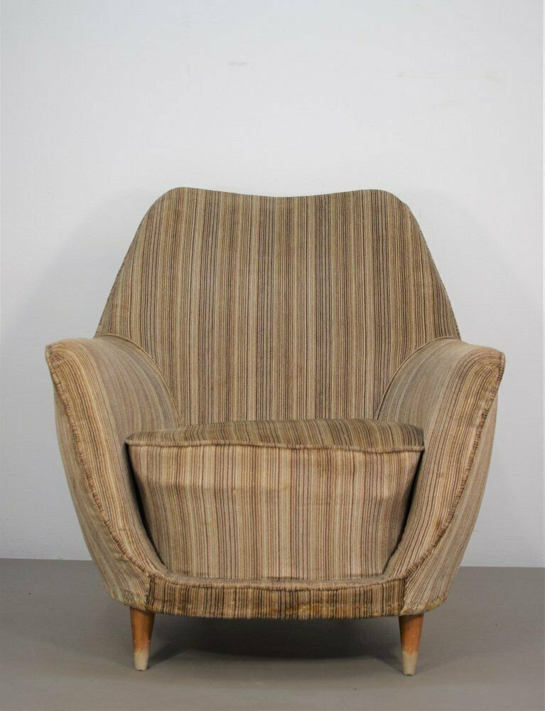 Mid Century Italian Armchair, 1950s