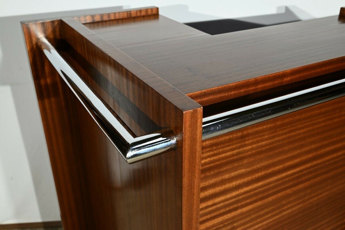 Small Apartment Bar In Sapelli Mahogany – 1940 photo buy
