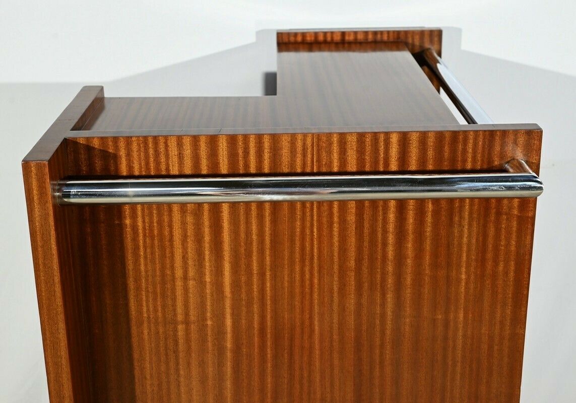 photo vinterior Small Apartment Bar In Sapelli Mahogany – 1940