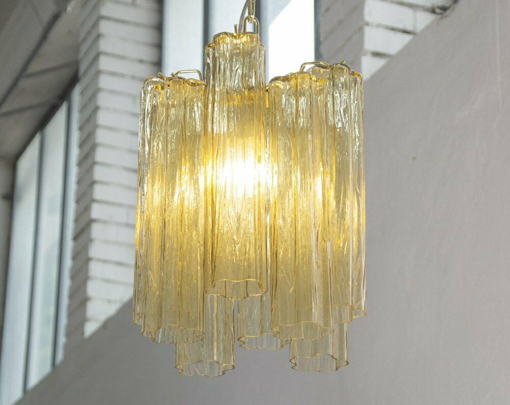 photo furniture Murano Glass Ceiling Lamp, 1990s