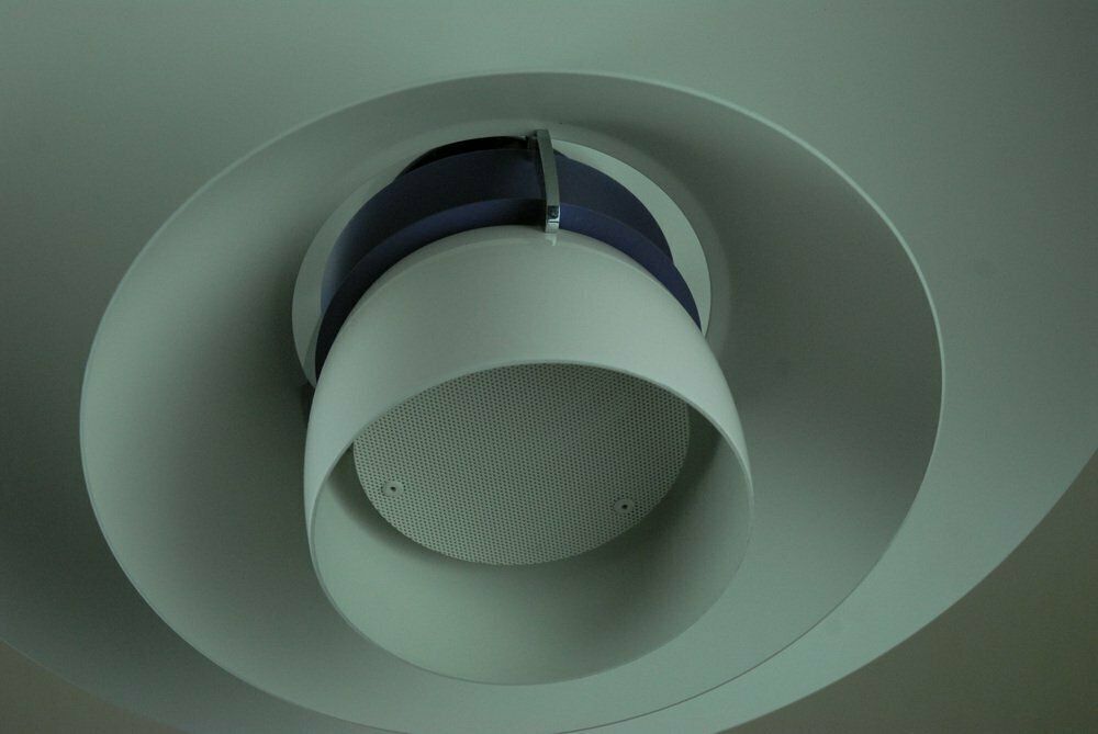 photo for sale Ph 4 1/2 4 Pendant Lamp By Poul Henningsen For Louis Poulsen, 1980s