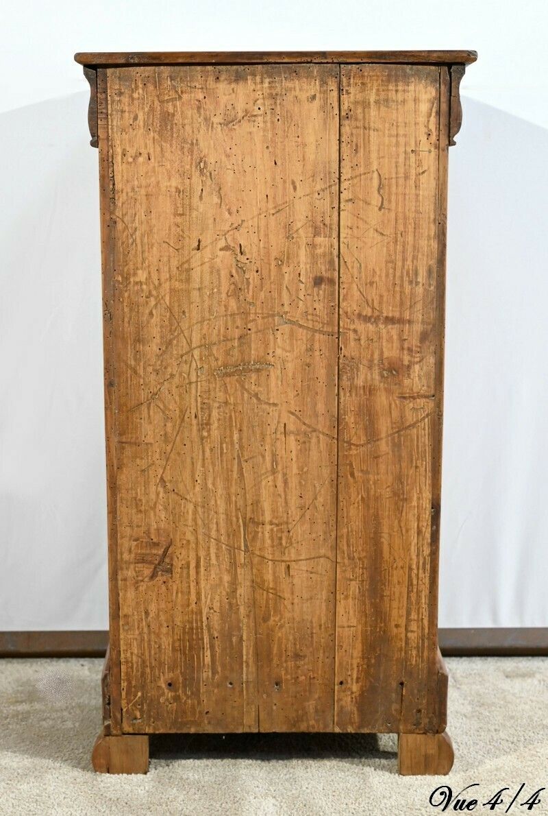photo vintage Cherrywood Bedside Table, Louis Philippe Period – Mid 19th Century