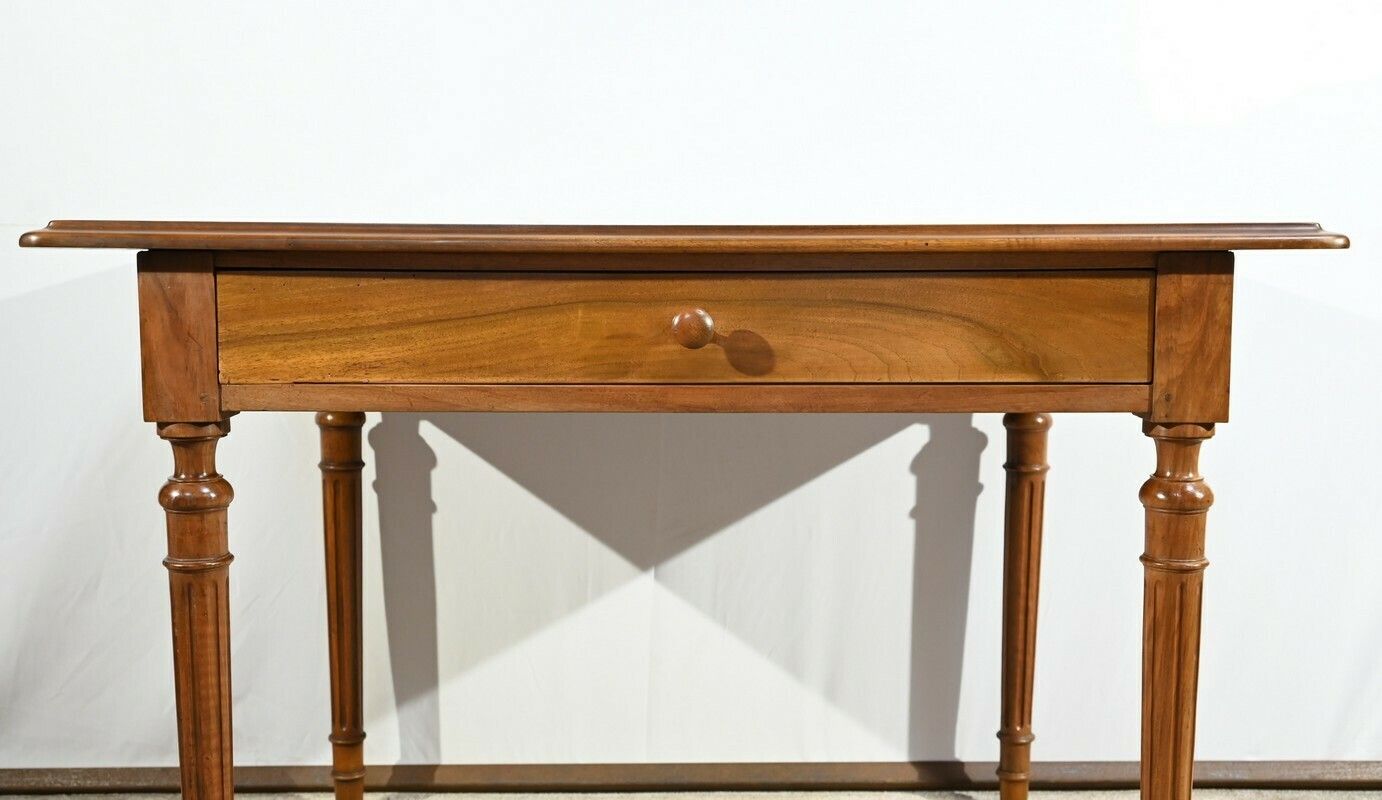 Walnut Office Table, Louis XVI Style – 1900 photo vintage
