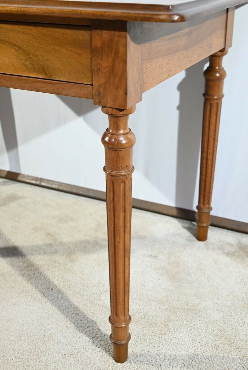 Furniture Walnut Office Table, Louis XVI Style – 1900 photo