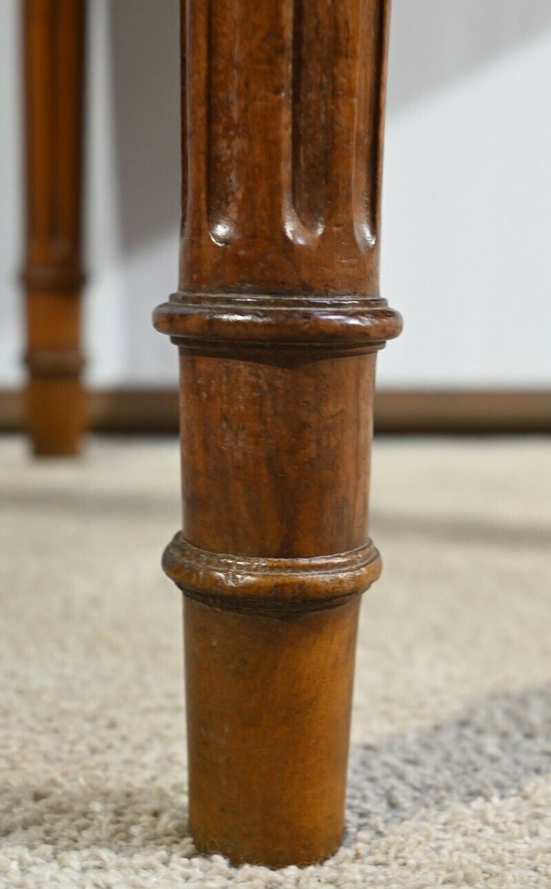 photo buy Walnut Office Table, Louis XVI Style – 1900