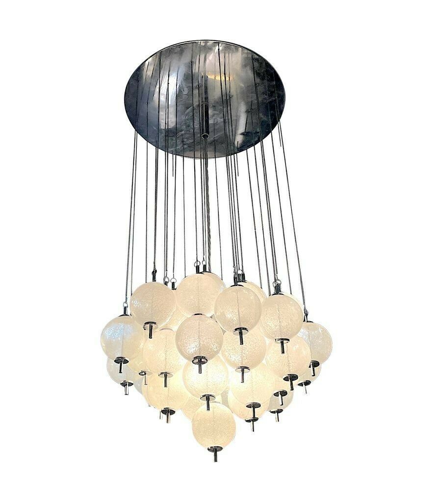 photo furniture A Wonderful Orignal 1960s Italian Murano Glass Ceiling Light By Venini