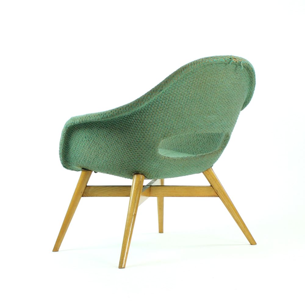 photo for sale Mid Century Shell Chair By František Jirák, 1960s