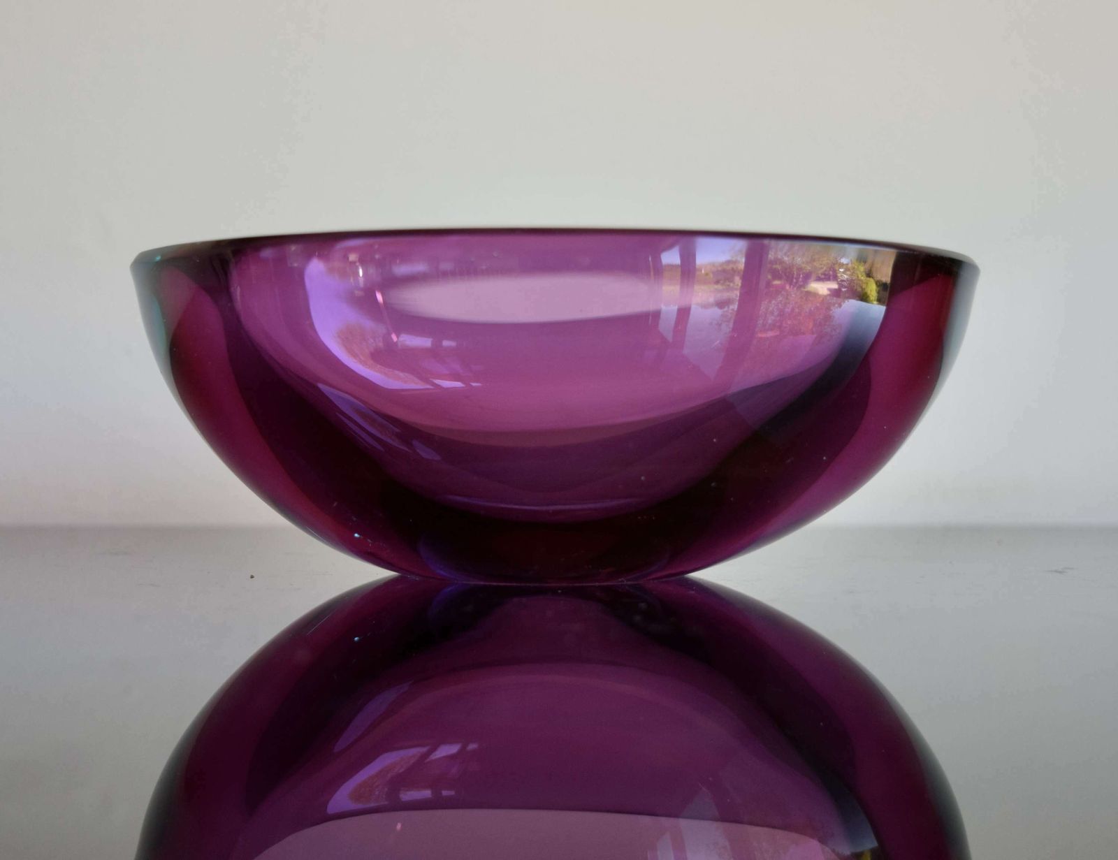 A Murano Sommerso Bowl In The Style Of Flavio Poli photo furniture