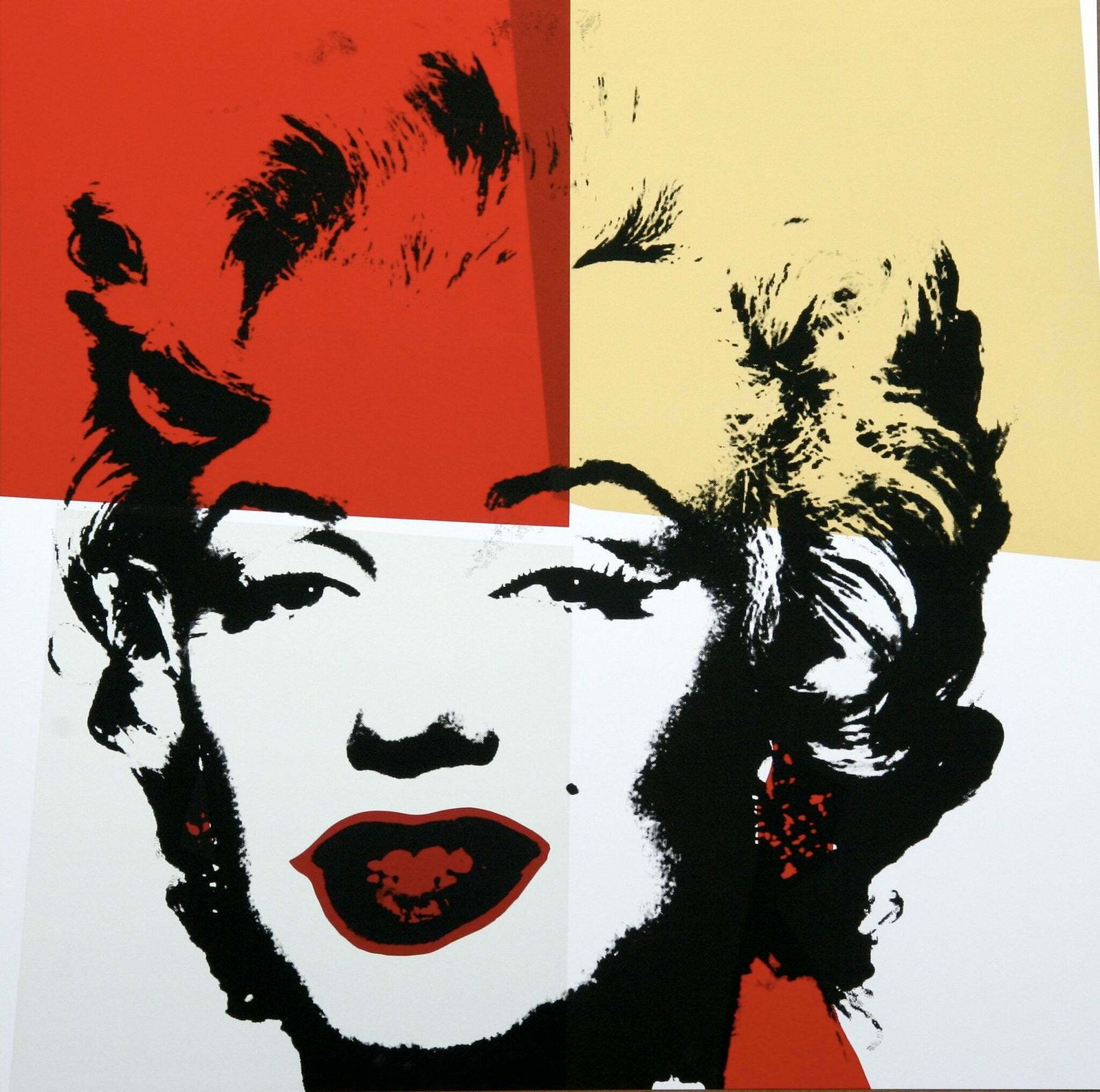 Andy Warhol 'Sunday B. Morning' Golden Marilyn 38