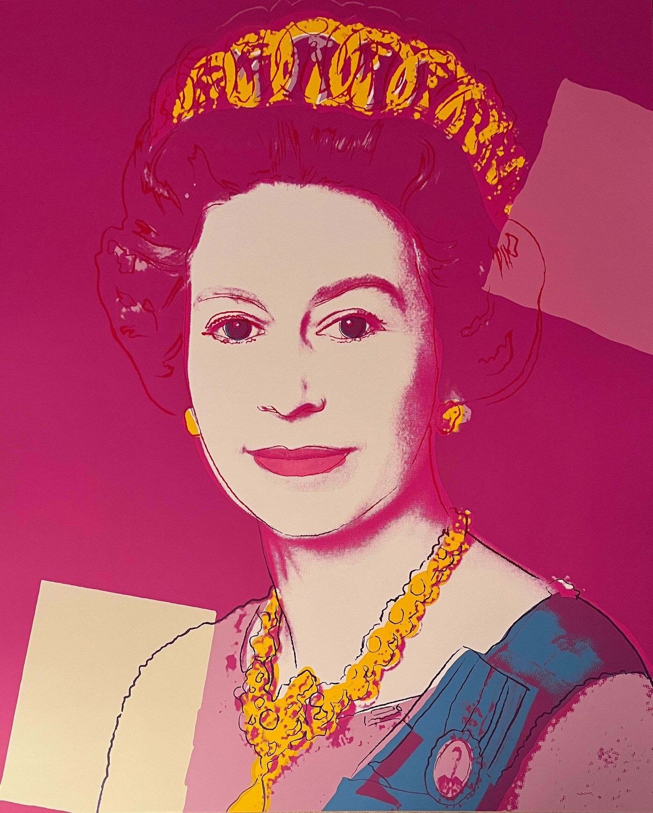 Andy Warhol 'Sunday B. Morning' Queen Elizabeth II 336