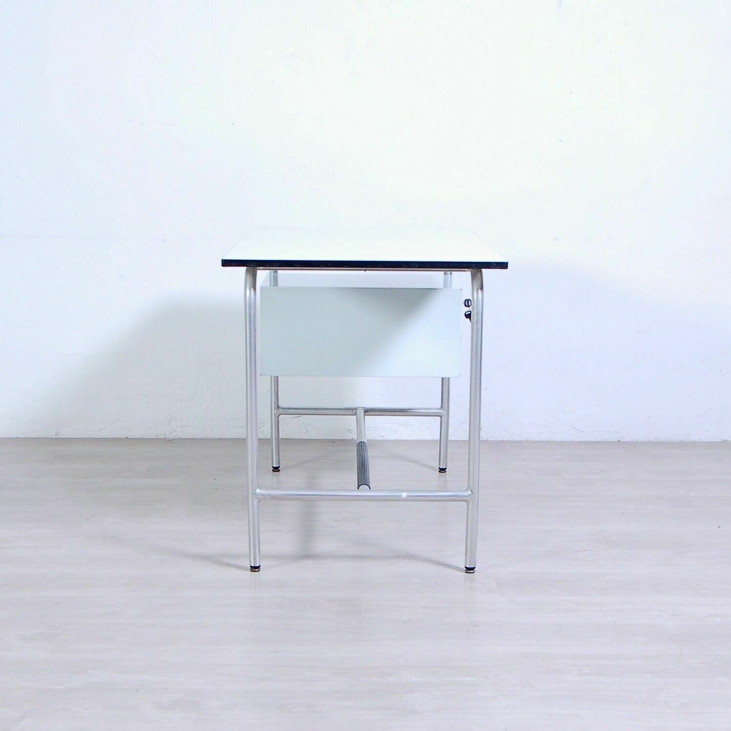 Vintage Medical Clinic Desk. Vintage 1960s Design Aluminum Table photo buy