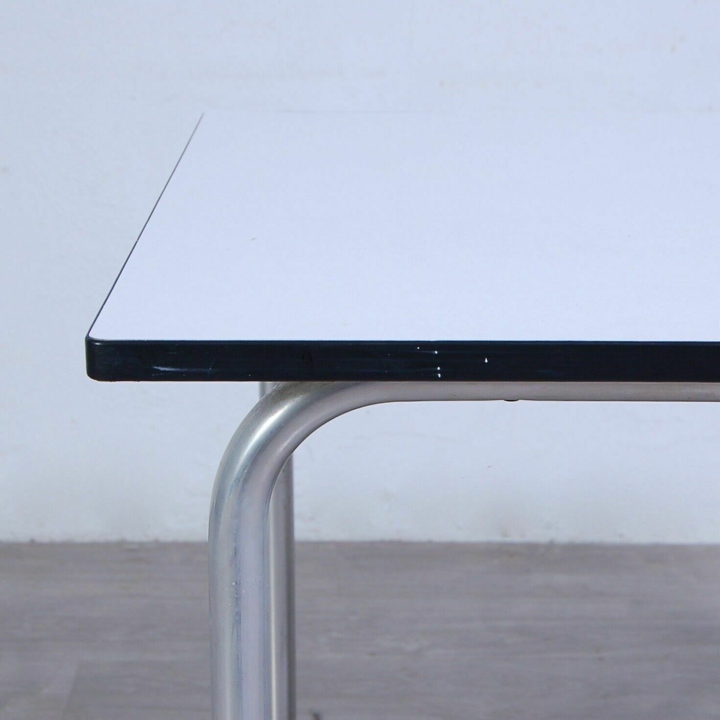 353.0 Vintage Medical Clinic Desk. Vintage 1960s Design Aluminum Table photo
