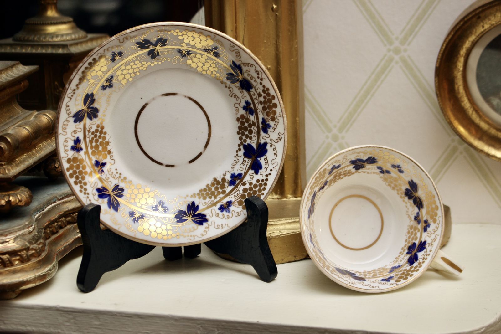 A Pretty Little Bloor Crown Derby Tea Cup, C.1820, Hand Gilded photo furniture
