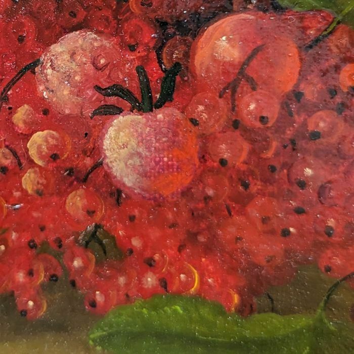 Still Life With Strawberries And Currants French School Philippe Lazare 20th Century photo Art