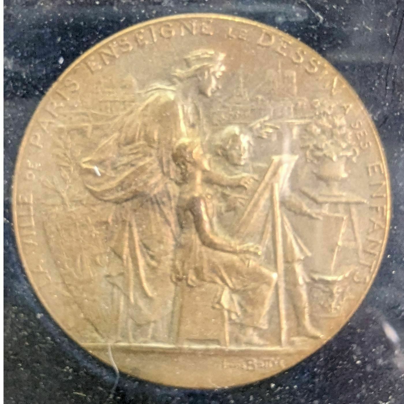 Collection Of Bronze And Silver Medals photo furniture