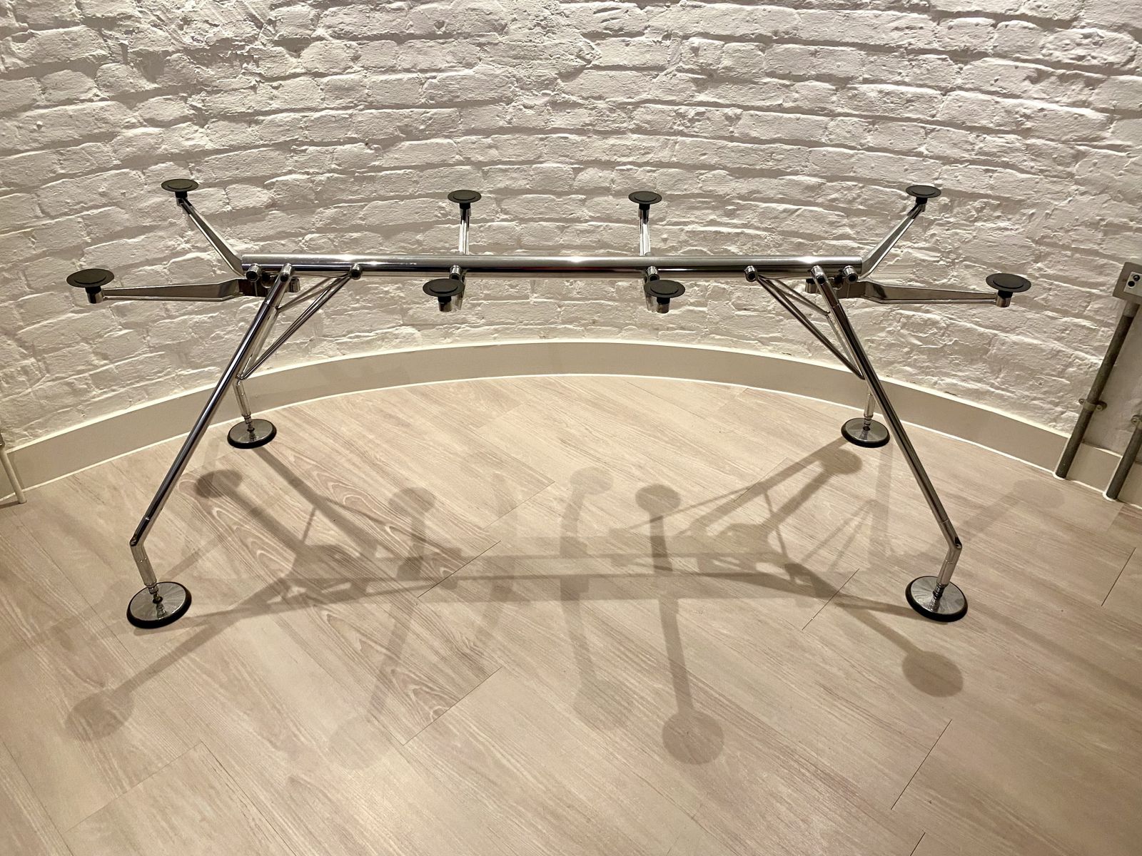 Sir Norman Foster Original Tecno 1980s Mid Century Tables For Sale X4 Available photo vintage