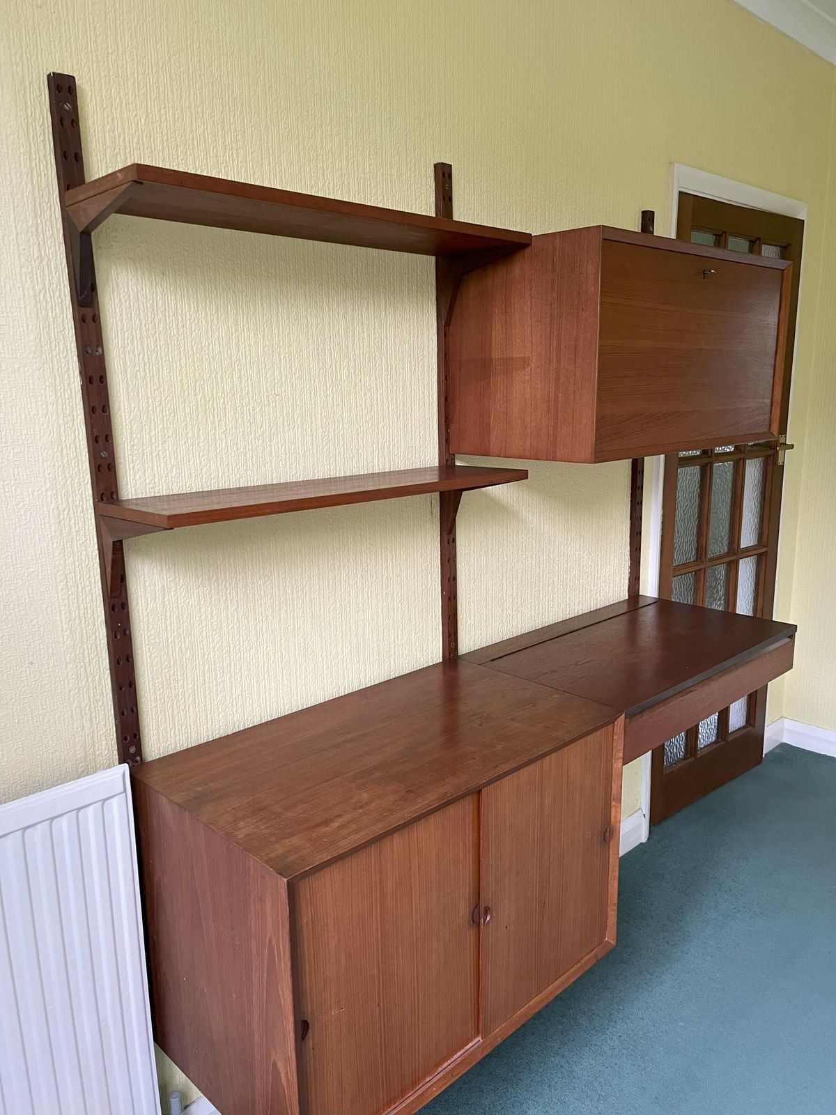 595.0 Poul Cadovius  1960s Danish Modular Wall Units And Shelves photo