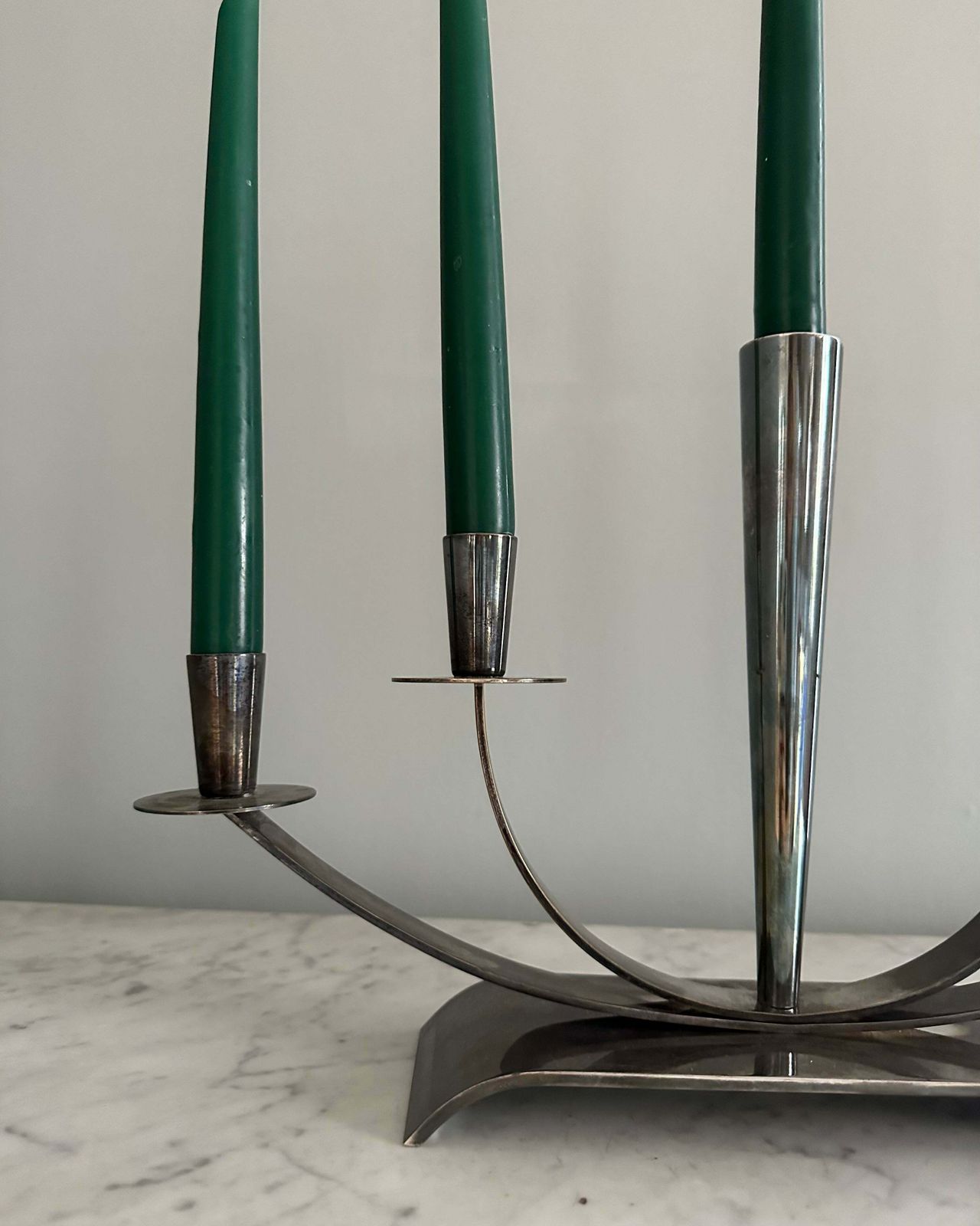 Candle Holder, Ystad Metall, Sweden photo for sale