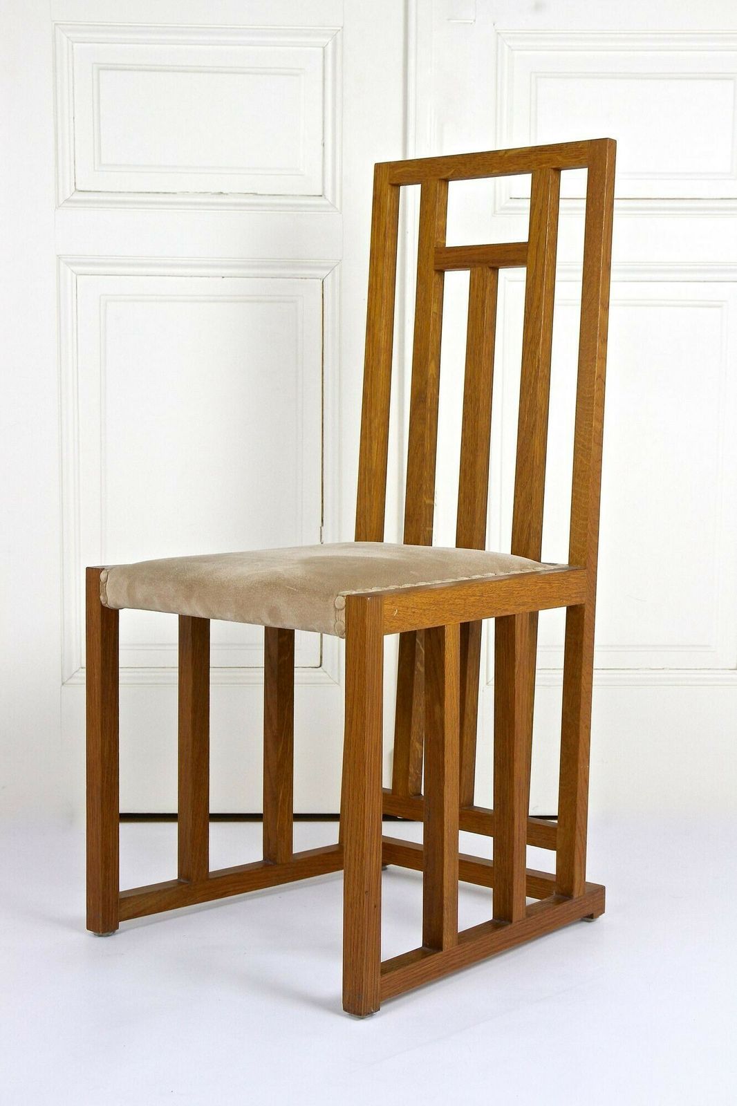 photo vinterior Set Of 6 Art Nouveau Dining Chairs By Josef Hoffmann, 20th Century, At Ca. 1901